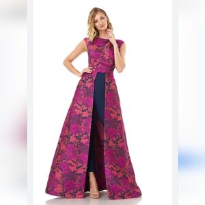 Kay Unger Poppy Gown